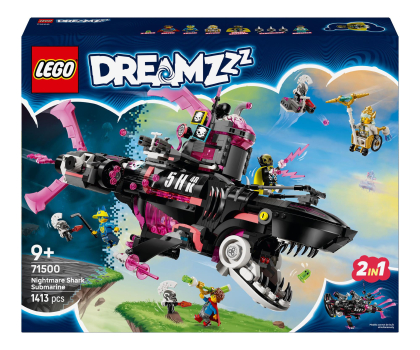 Klocki LEGO® LEGO Dreamzzz 71500 Koszmarny rekinokręt podwodny